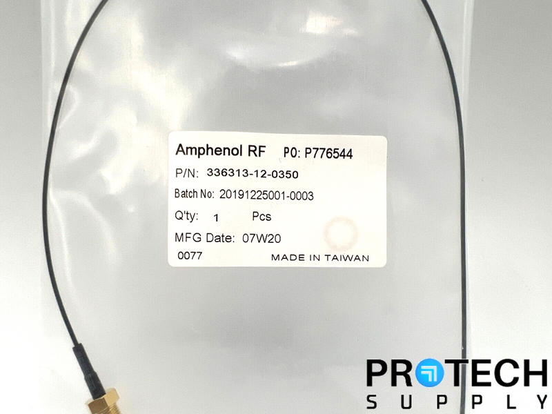 Load image into Gallery viewer, Amphenol RF Cable Assembly Coaxial 336313-12-0350 NEW with WARRANTY