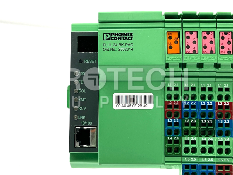 Load image into Gallery viewer, Phoenix Contact FL IL 24 BK-PAC Ethernet Inline Bus Coupler Assy with WARRANTY