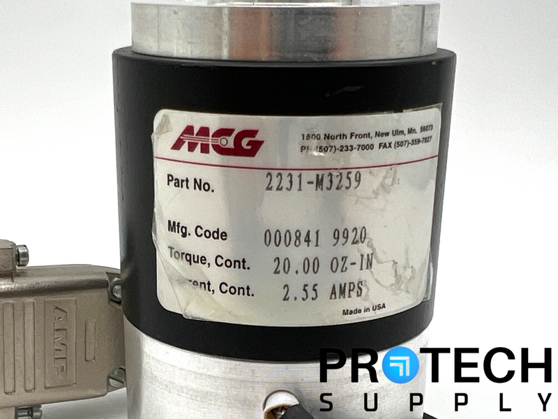Load image into Gallery viewer, MCG 2231-M3259 Servo Motor from BROWN & Sharpe MXCEL PFX 4-5-4 with WARRANTY