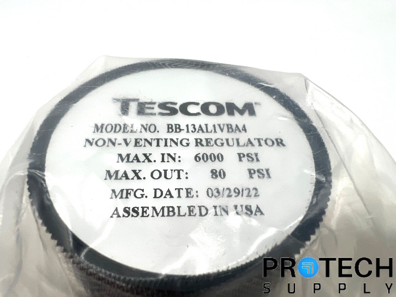 Load image into Gallery viewer, Tescom Pressure Reducing Regulator 0-140 PSIG BB-13AL1VBA4 NEW with WARRANTY