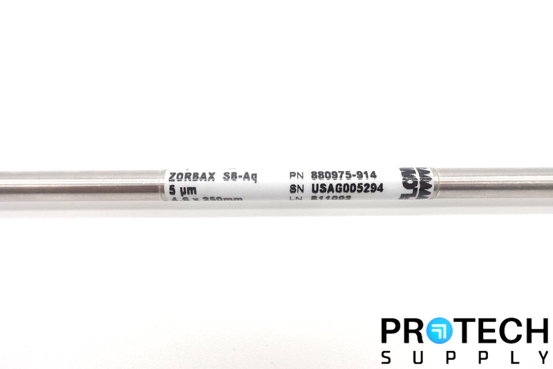 Load image into Gallery viewer, Agilent ZORBAX SB-Aq 5µm 4.6 x 250mm 880975-914 HPLC Column with WARRANTY