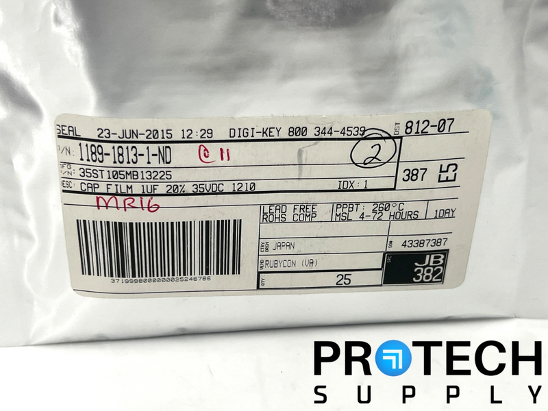 Load image into Gallery viewer, (16/Pk) Rubycon 35ST105MB13225 Film Capacitor with WARRANTY