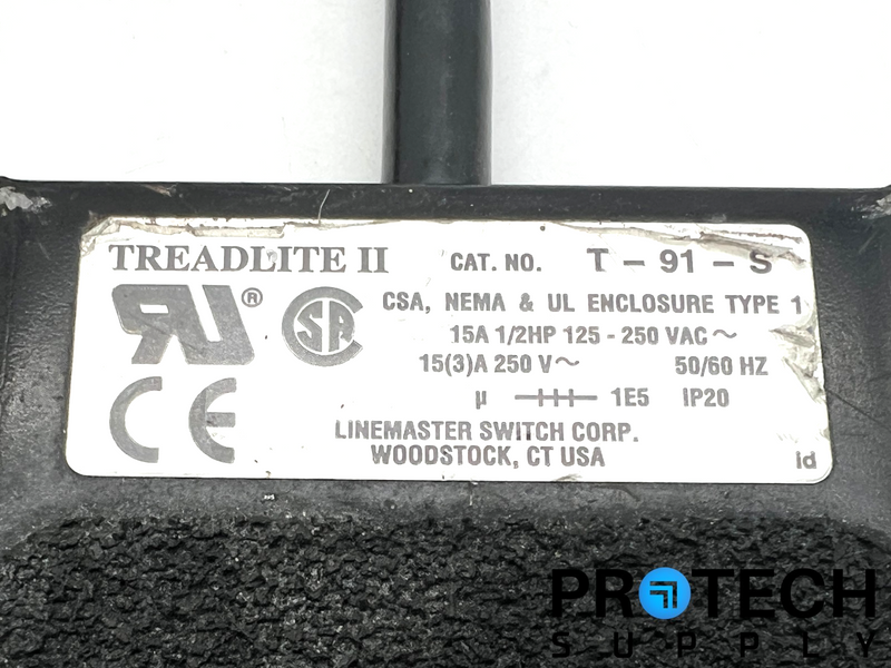 Load image into Gallery viewer, Linemaster Treadlite II T-91-S Foot Switch with WARRANTY