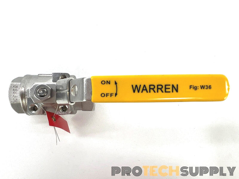 Load image into Gallery viewer, NEW Warren NACE CF8M Class 1500 3600 WOG Ball Valve with WARRANTY
