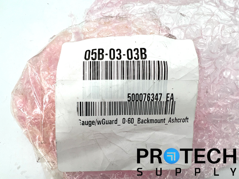 Load image into Gallery viewer, Ashcroft Welded AISI 316 Tube & Socket 05B-03-03B Gauge 0-60 PSI NEW w/ WARRANTY