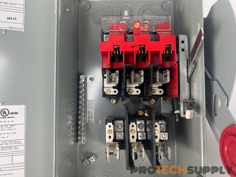Load image into Gallery viewer, Eaton DH361FGK 3 Pole 30 Amp 600V Heavy Duty Safety Switch with WARRANTY