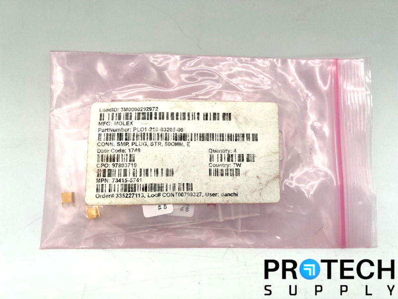 Load image into Gallery viewer, 4/Pk Molex MMCX Connector Jack 73215-5740 NEW