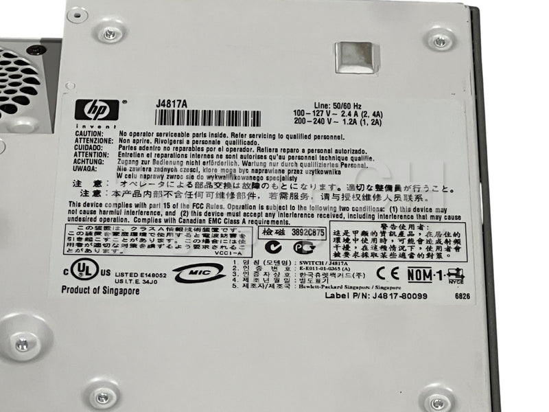 Load image into Gallery viewer, HP J4817A Ethernet Network Switch 10/100 Mbps GUARANTEED