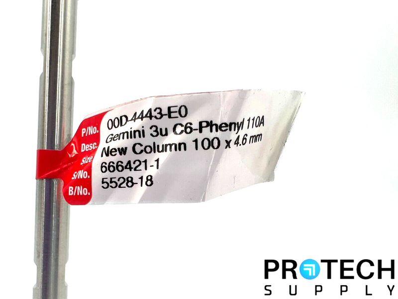 Load image into Gallery viewer, Phenomenex Column 3u Gemini C6-Phenyl 110A 100 x 4.6mm 00D-4443-E0 w/ WARRANTY