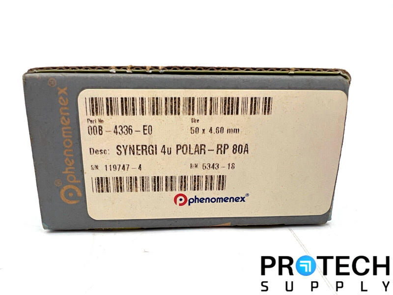 Load image into Gallery viewer, Phenomenex Synergi 4u Polar-RP 80A 50 x 4.60mm 00B-4336-E0 with WARRANTY