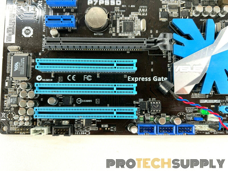 Load image into Gallery viewer, ASUS P7P55D ATX Motherboard Intel P55 LGA 1156 DDR3 with WARRANTY