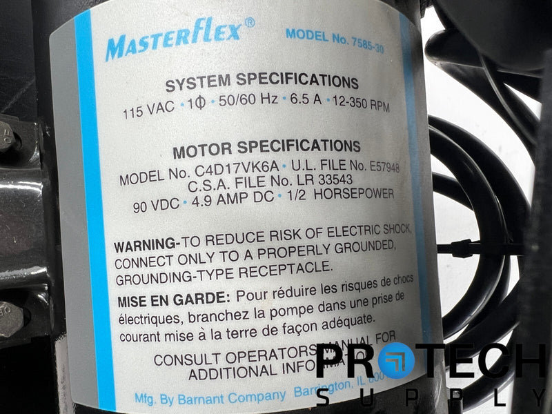 Load image into Gallery viewer, Masterflex 7585-30 Water Circulating Pump with WARRANTY