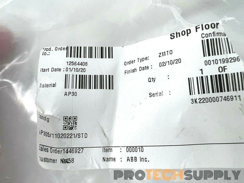 Load image into Gallery viewer, ABB AP305/11081221/STD pH/ Redox Sensor Flat Glass Inline With WARRANTY