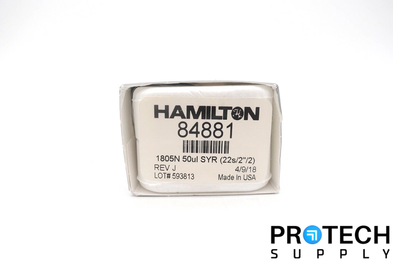 Load image into Gallery viewer, Hamilton 84881 / 1805 N Gastight Glass Syringe 50µL (22s/2"/2) NEW with WARRANTY