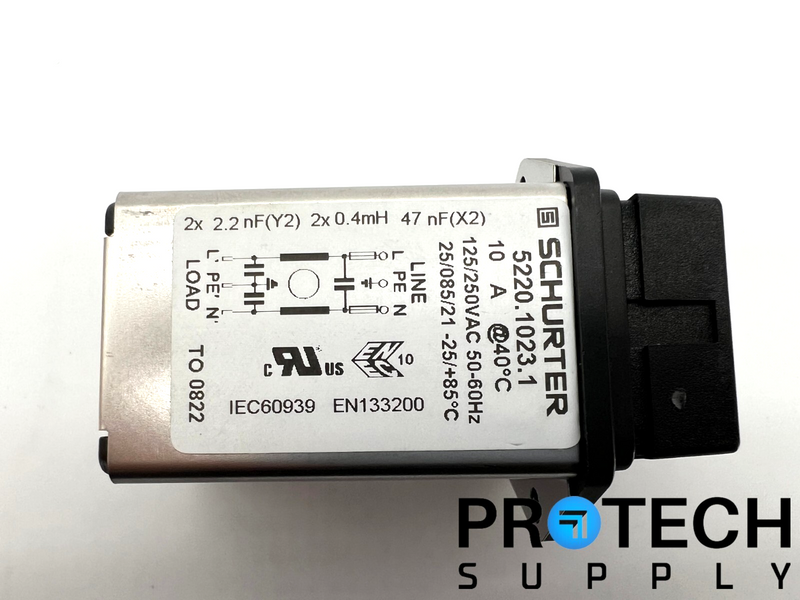 Load image into Gallery viewer, Schurter 5220.1023.1 Power Entry Module 125/250VAC 50-60Hz with WARRANTY
