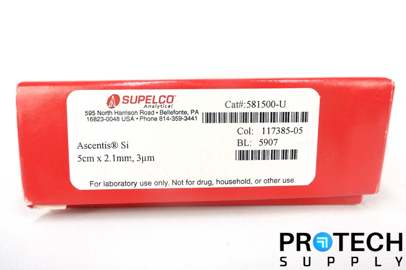 Load image into Gallery viewer, Supelco 581500-U Ascentis Si HPLC Column 3µ 2.1 x 50mm NEW with WARRANTY