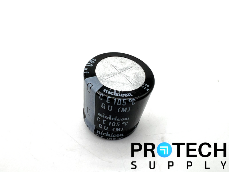 Load image into Gallery viewer, (30/Pk) Nichicon LGU2G181MELB Aluminum Electrolytic Capacitors with WARRANTY