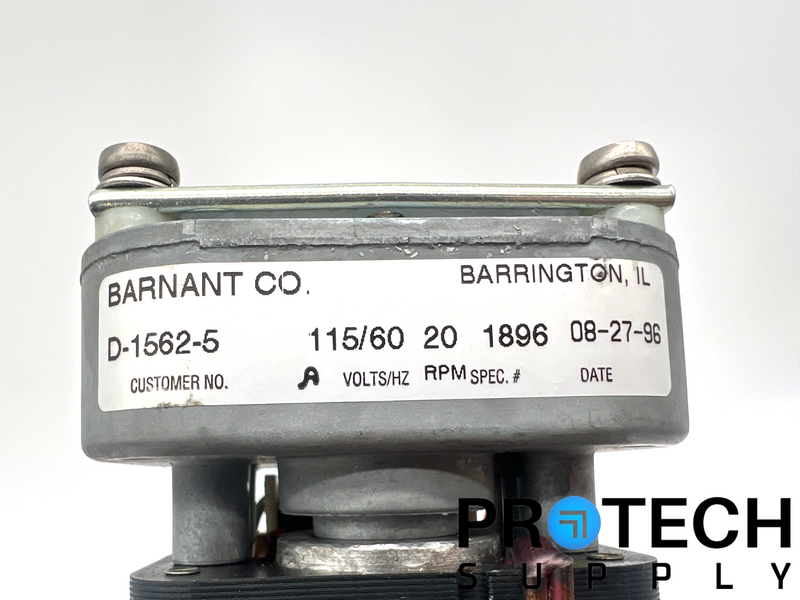 Load image into Gallery viewer, Barnant D-1562-5 / Applicon Z311500021 Gear Motor with WARRANTY