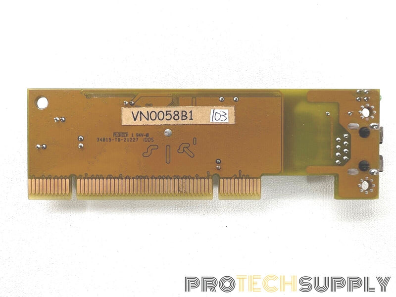 Load image into Gallery viewer, Plotech VN0058B1 1-Port PCI Network Card 34015-TB-21227 with WARRANTY