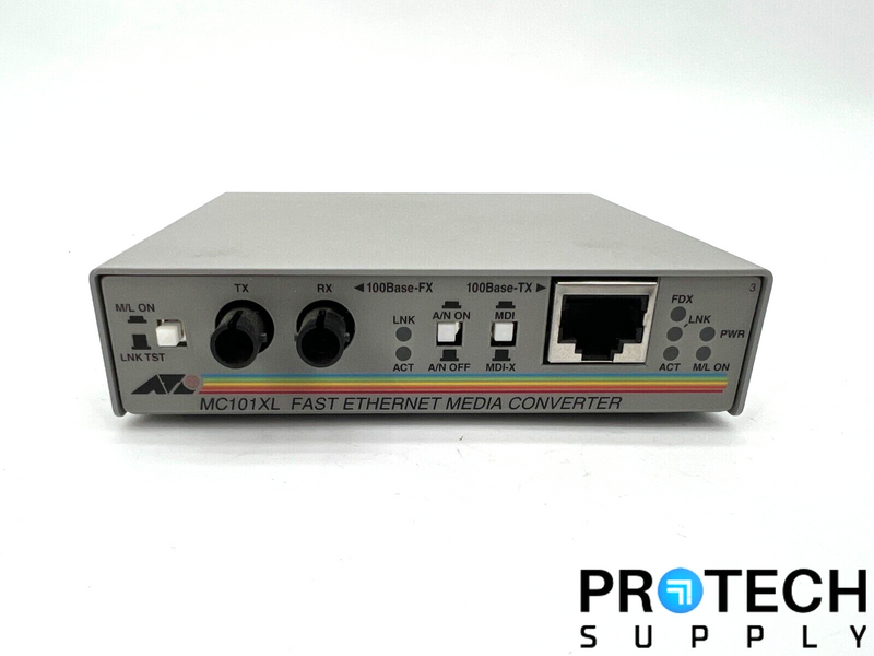 Load image into Gallery viewer, Allied Telesin MC101XL Fast Ethernet Media Converter with WARRANTY
