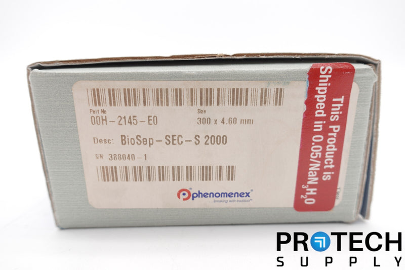 Load image into Gallery viewer, Phenomenex BioSep-SEC-S 2000 Column NEW with WARRANTY