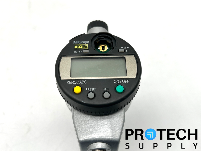 Load image into Gallery viewer, Lot of Mitutoyo 543-452B Digital Indicator + 7004 Stand with WARRANTY