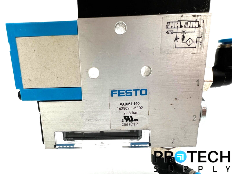 Load image into Gallery viewer, Assy Festo VADMI-140 Vacuum Generator + MSOEB-3-24V Solenoid Valve w/ WARRANTY