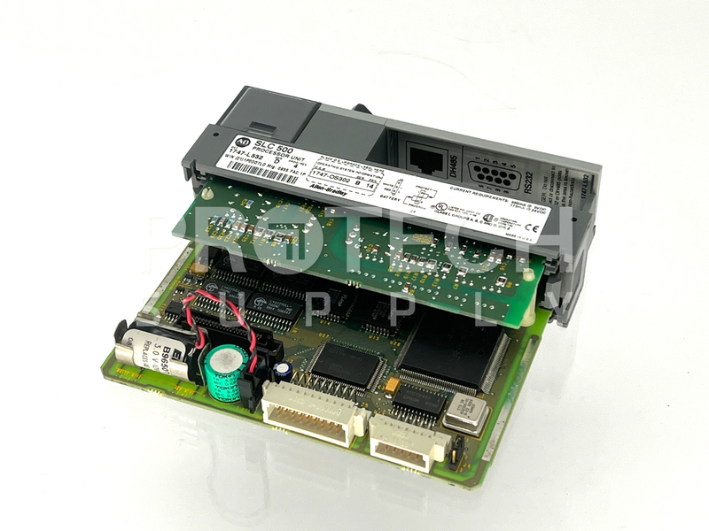 Load image into Gallery viewer, Allen-Bradley 1747-L532 SLC500 Processor Unit Ser D with WARRANTY