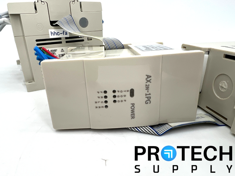 Load image into Gallery viewer, Mitsubishi MELSEC FX3U-32M CPU + AX2N-1PG Programmable Controller w/ WARRANTY