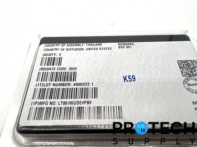 Load image into Gallery viewer, 2/Pk Analog Devices LT8616IUDE#PBF Switching Regulator IC 0.79V NEW w/ WARRANTY