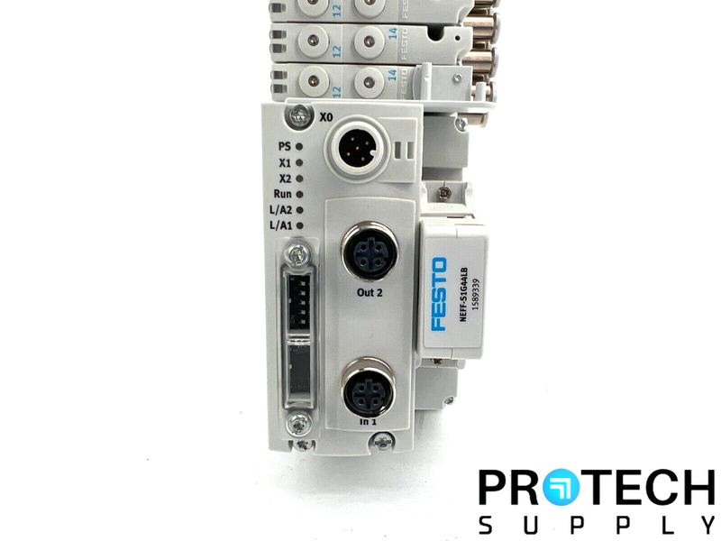 Load image into Gallery viewer, Festo 565449 Solenoid Valve + Machine Control + Plug Socket Assy with WARRANTY