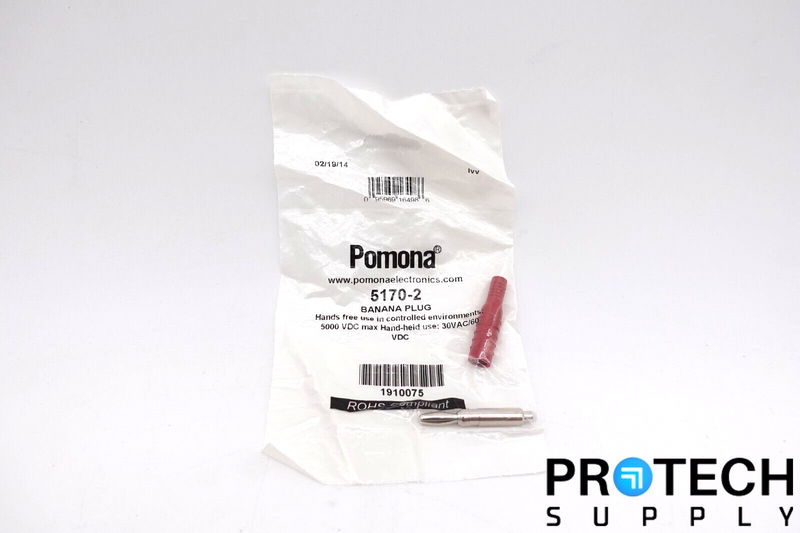 Load image into Gallery viewer, Pomona Red Banana Plug 5000VDC 5170-2 NEW