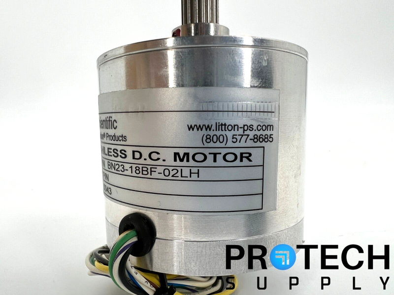 Load image into Gallery viewer, Litton BN23-18BF-02LH Brushless D.C. Motor with WARRANTY