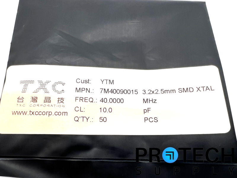 Load image into Gallery viewer, (50/Pk) TXC 7M40090015 Crystal 40.00MHz NEW with WARRANTY