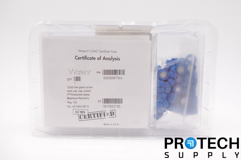 Load image into Gallery viewer, WATERS 600000670cv Clear Glass 12x32mm Screw Neck Vial NEW with WARRANTY