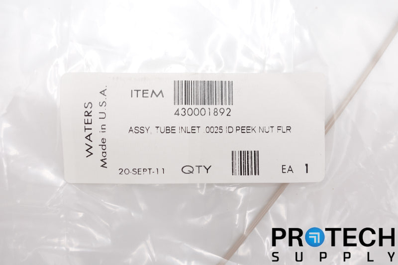 Load image into Gallery viewer, Waters 430001892 ASSY Tube Inlet 0025 ID Peek Nut FLR NEW with WARRANTY