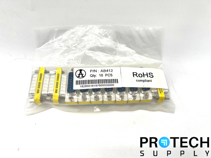 Load image into Gallery viewer, 10/Pk Assmann Mini Gender Changer Male / Male AB412 NEW with WARRANTY