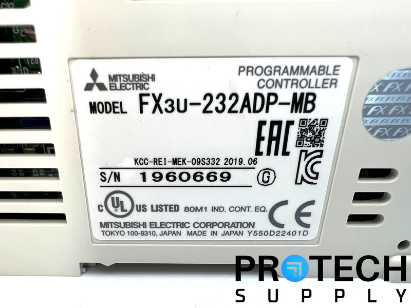 Load image into Gallery viewer, Mitsubishi MELSEC FX3U-32M CPU + AX2N-1PG Programmable Controller w/ WARRANTY