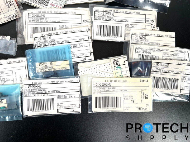 Load image into Gallery viewer, Lot of Miscellaneous Capacitor/Resistor/Regulator/Transistor/Resistor/Inverter