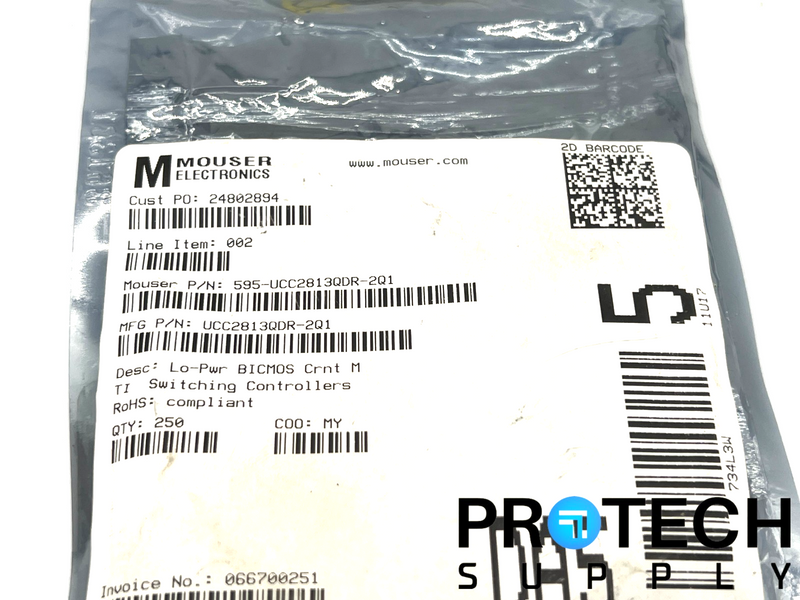 Load image into Gallery viewer, (240/Pk) Texas Instruments UCC2813QDR-2Q1 PWM Controller with WARRANTY