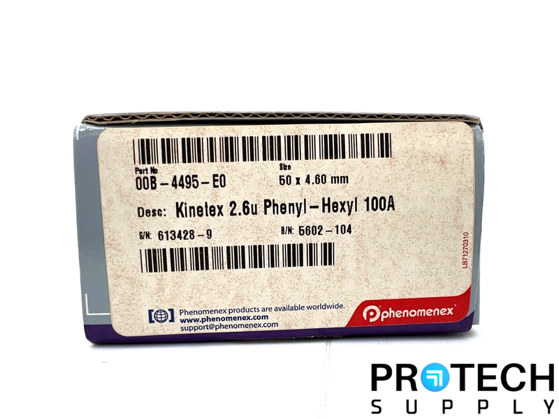 Load image into Gallery viewer, Phenomenex Column 2.6u Kinetex Phenyl - Hexyl 100A 50 x 4.60mm with WARRANTY