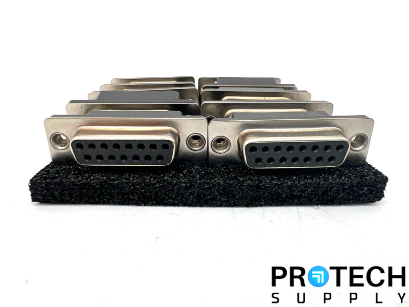 Load image into Gallery viewer, 10/pk NorComp 15 Position D-Sub Receptacle 182-15FE-ND NEW