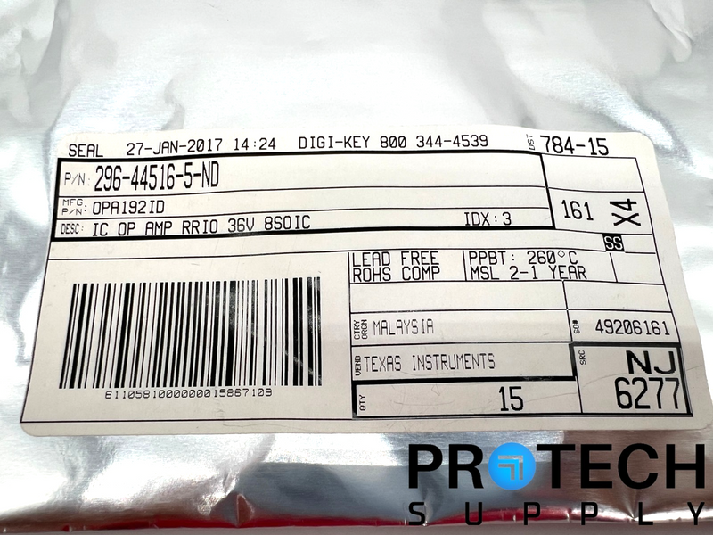 Load image into Gallery viewer, (10/Pk) Texas Instruments OPA192ID Standard Circuit Rail-to-Rail with WARRANTY