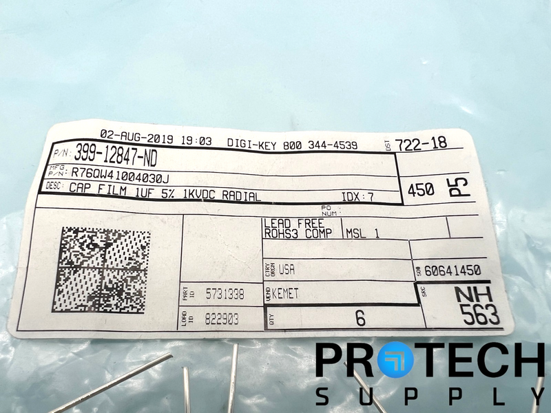 Load image into Gallery viewer, (Pack of 3) Kemet R76QW41004030J Film Capacitor with WARRANTY