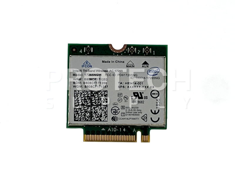 Load image into Gallery viewer, Intel 17265NGW Tri-Band Wireless AC Wifi Card NEW GUARANTEED