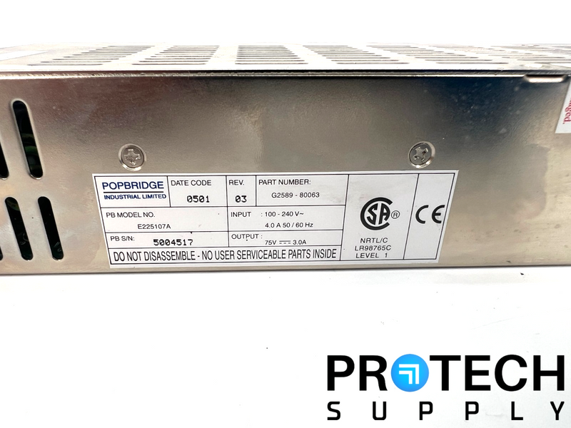 Load image into Gallery viewer, Popbridge G2589-80063 Turbo Power Supply E225107A with WARRANTY