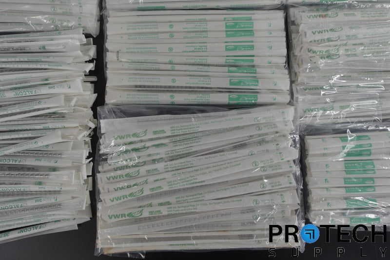 Load image into Gallery viewer, (Lot of 450) VWR / Falcon 2mL in 1/100ml Disposable Serological Pipets NEW