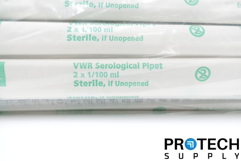 Load image into Gallery viewer, (45 Pack) VWR 531283-704 Serological Pipets 1/100ml NEW
