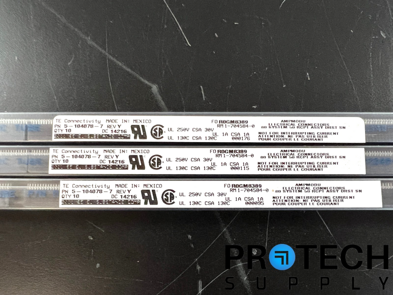 Load image into Gallery viewer, (Pack of 30) TE Connectivity 5-104078-7 Receptacle Connector NEW with WARRANTY