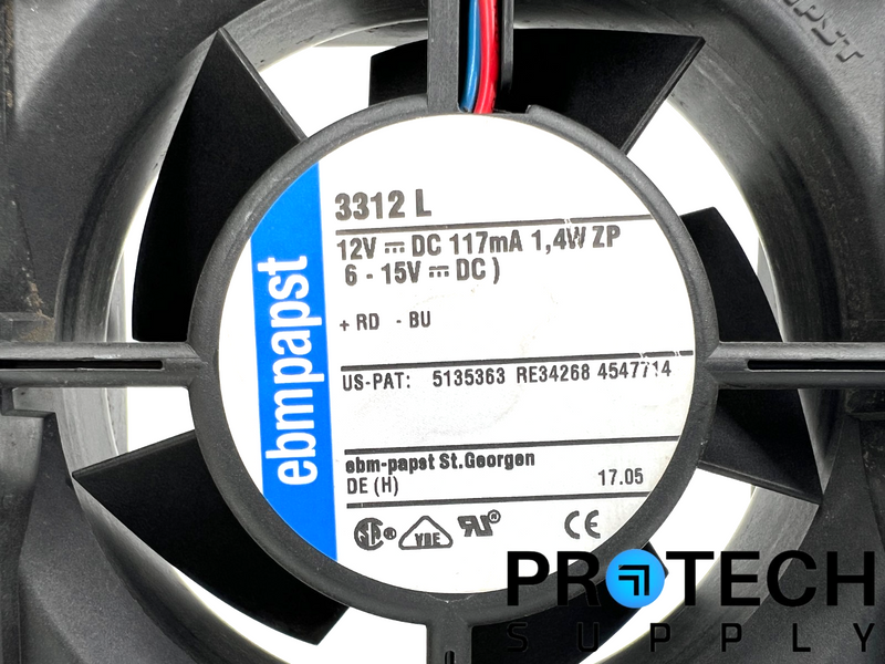Load image into Gallery viewer, Ebmpapst 3312L Cooling Fan 12V DC 117mA 1.4W with WARRANTY